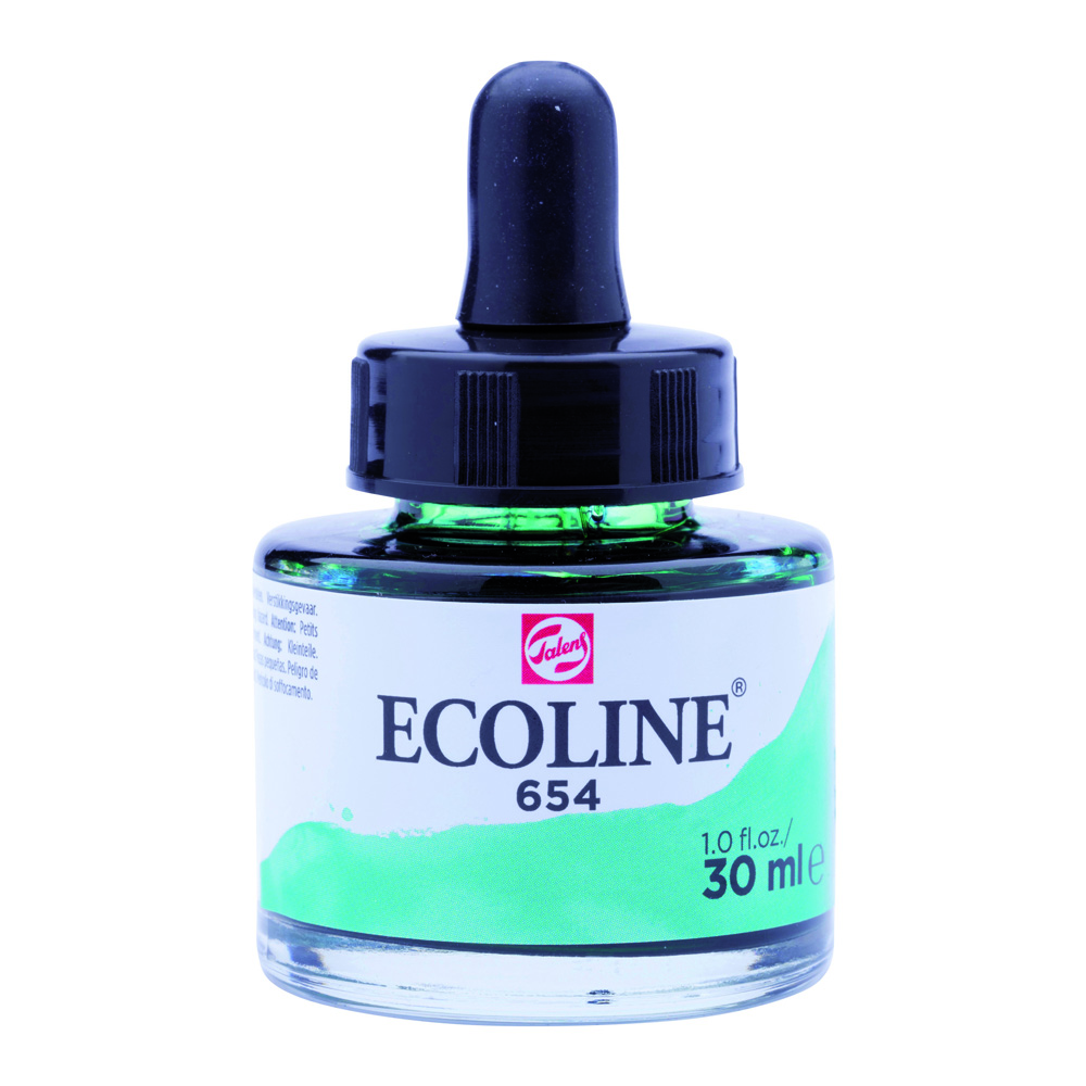 Ecoline Watercolor w/Pipette 30 ml Fir Green