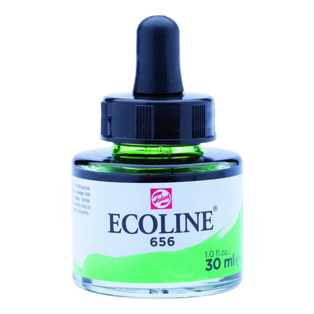 Ecoline Watercolor w/Pipette 30 ml Forest Gn