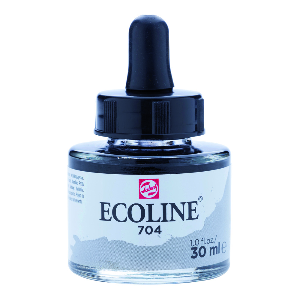 Ecoline Watercolor w/Pipette 30 ml Grey