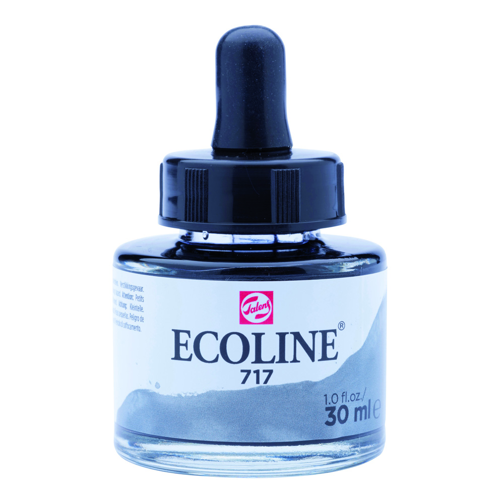 Ecoline Watercolor w/Pipette 30 ml Cold Grey