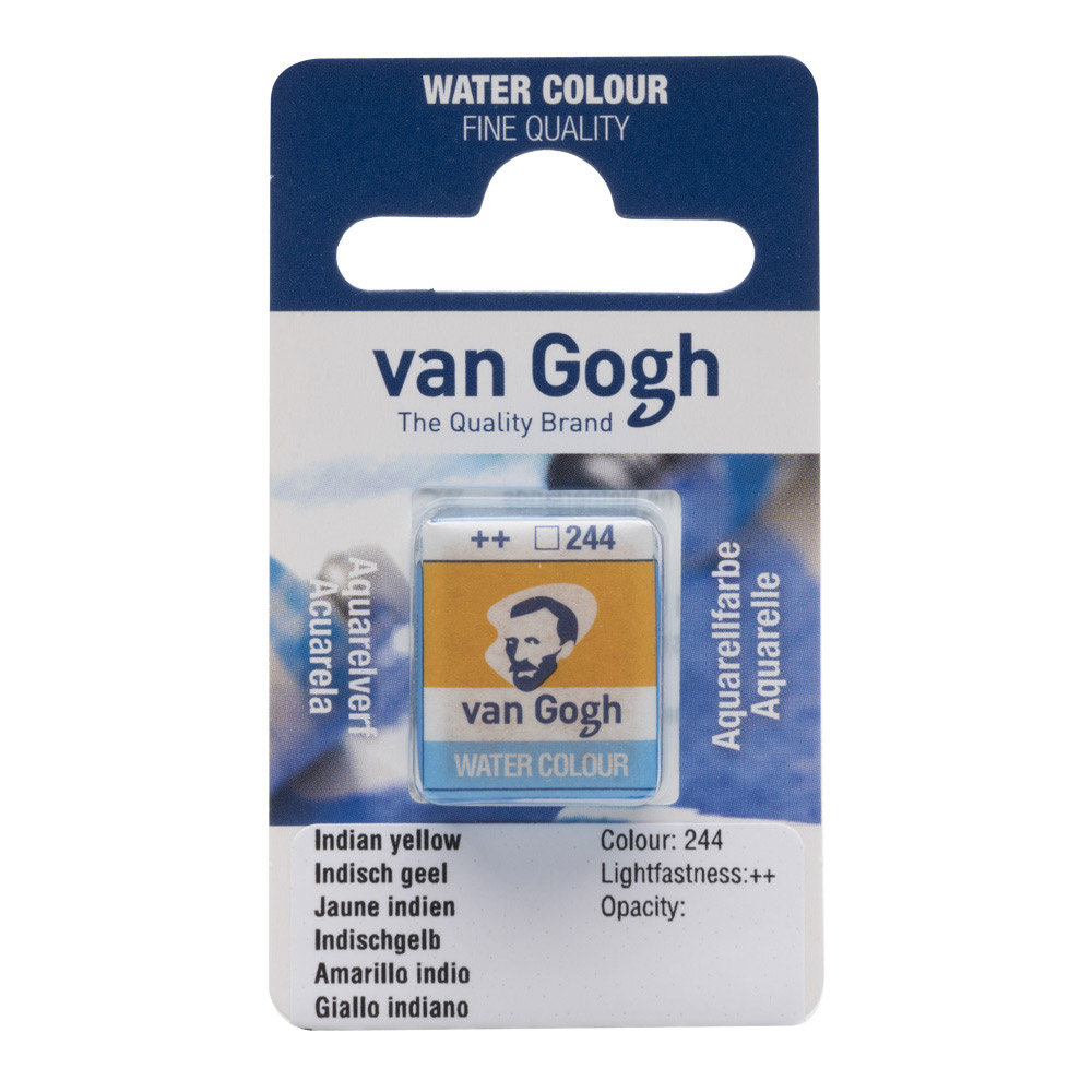 Van Gogh Watercolor Half Pan Indian Yellow