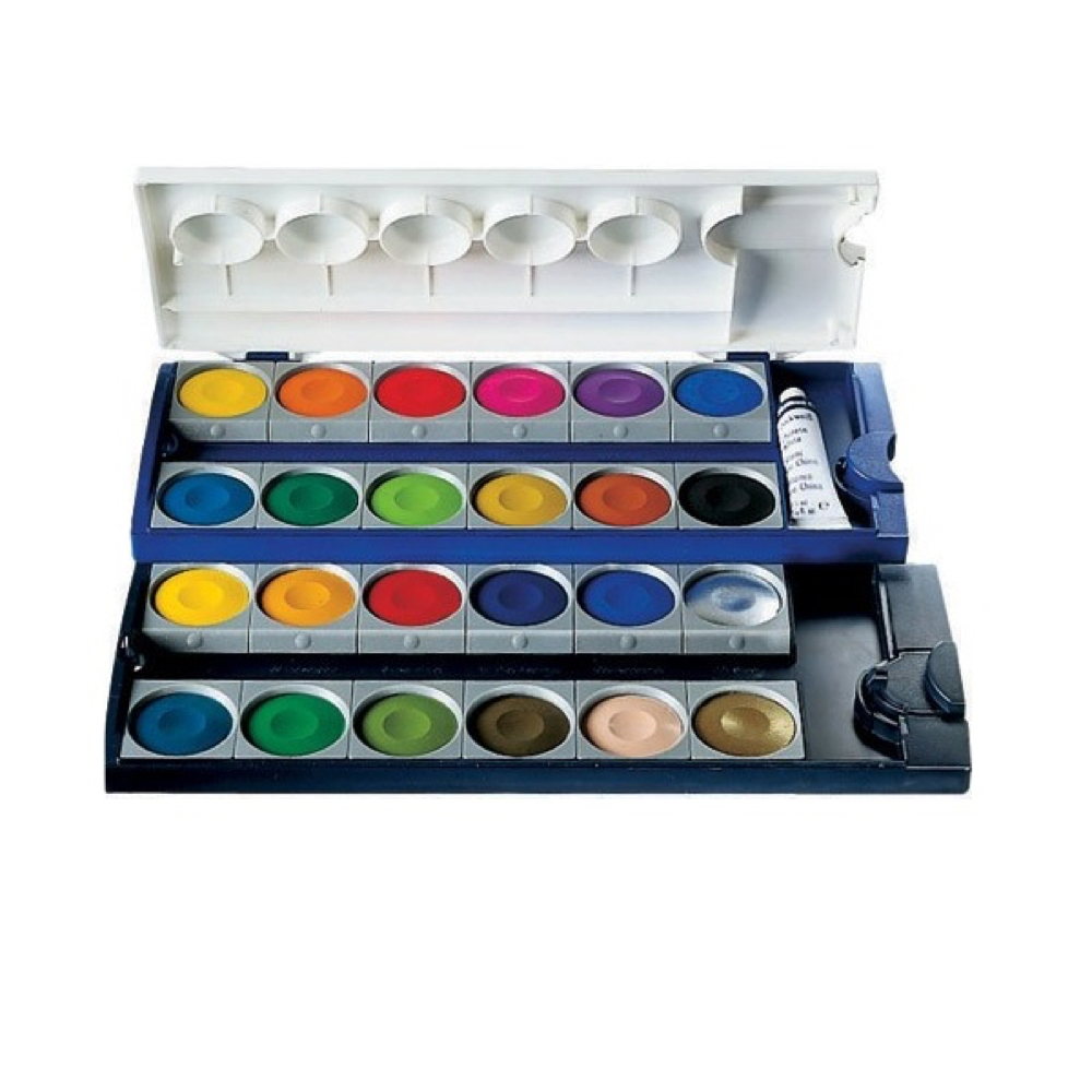 Pelikan 24 Color Opaque Watercolor Set