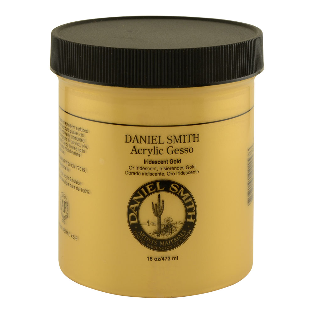 Daniel Smith Gesso Iridescent Gold 16oz