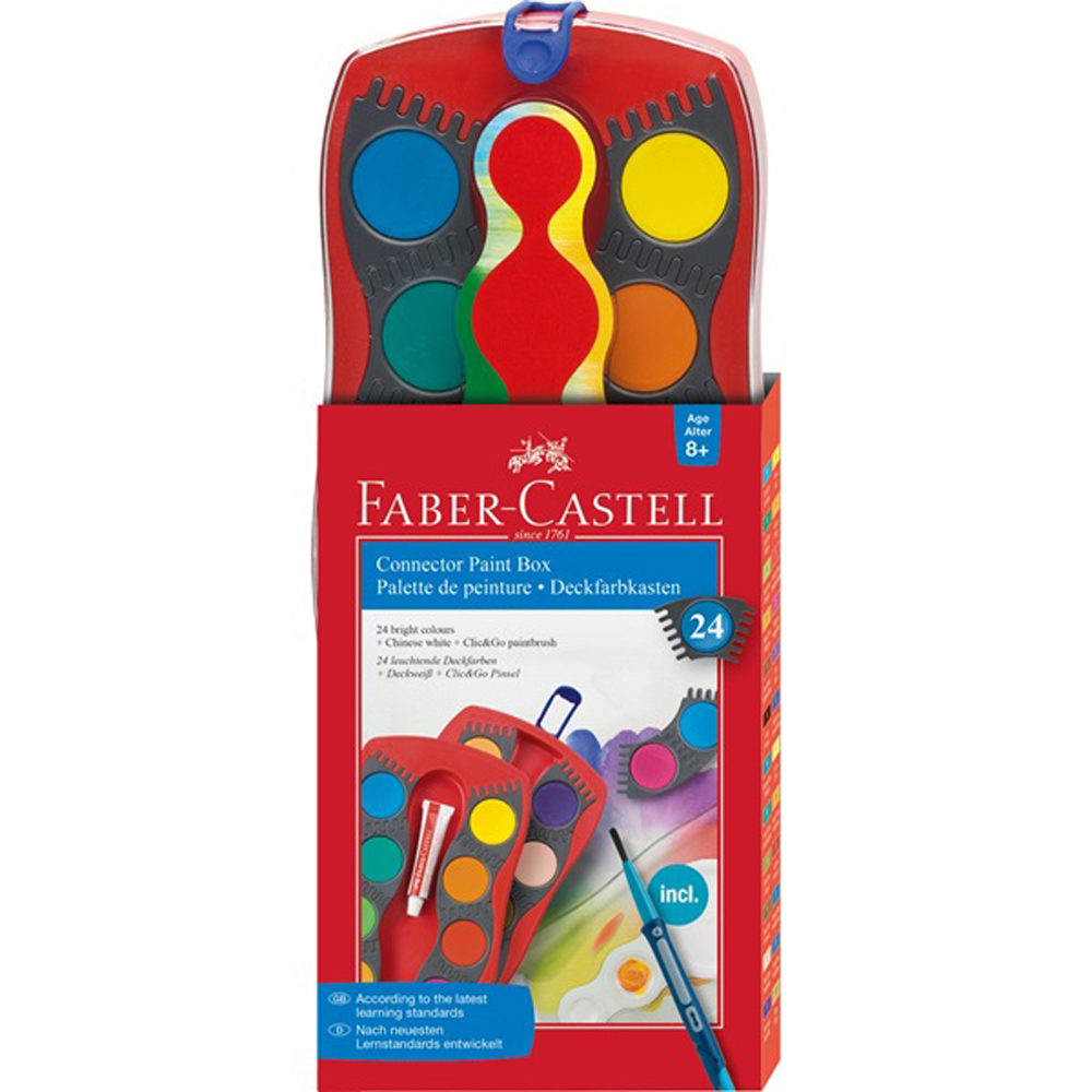Faber-Castell Connector Paint Set 24