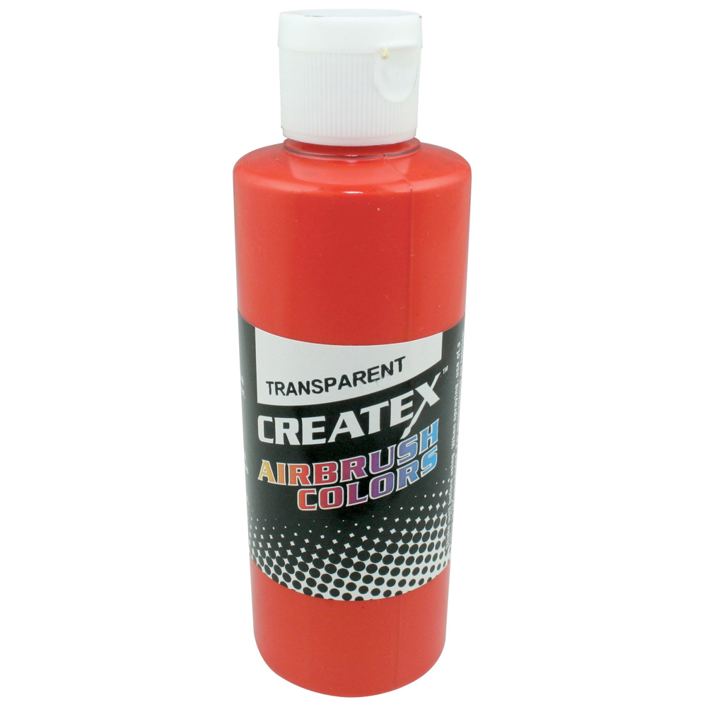 Createx 4 oz Transparent Brite Red