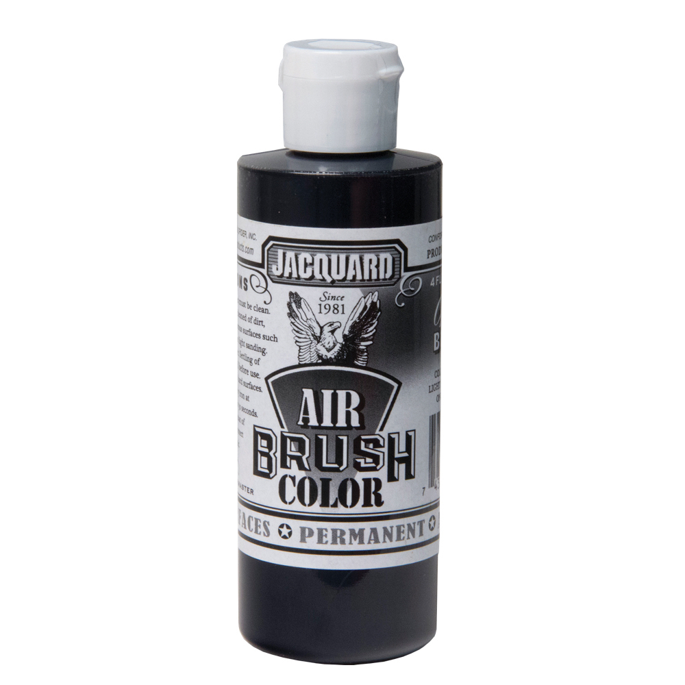 Jacquard Airbrush Color 4oz Opaque Black