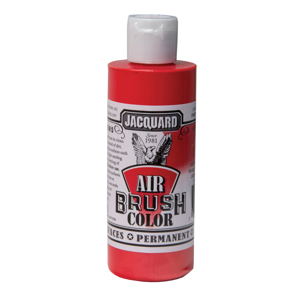 Jacquard Airbrush Color 4oz Metallic Red