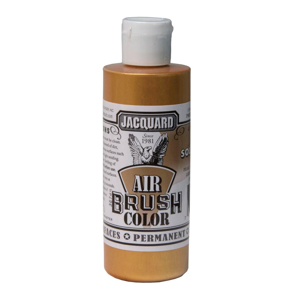 Jacquard Airbrush Color 4oz Metal Solar Gold