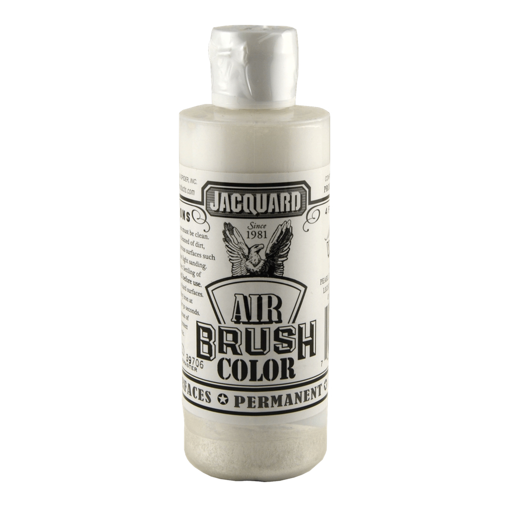Jacquard Airbrush Color 4oz Metallic White