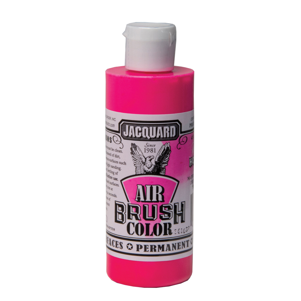Jacquard Airbrush Color 4oz Fluor Hot Pink