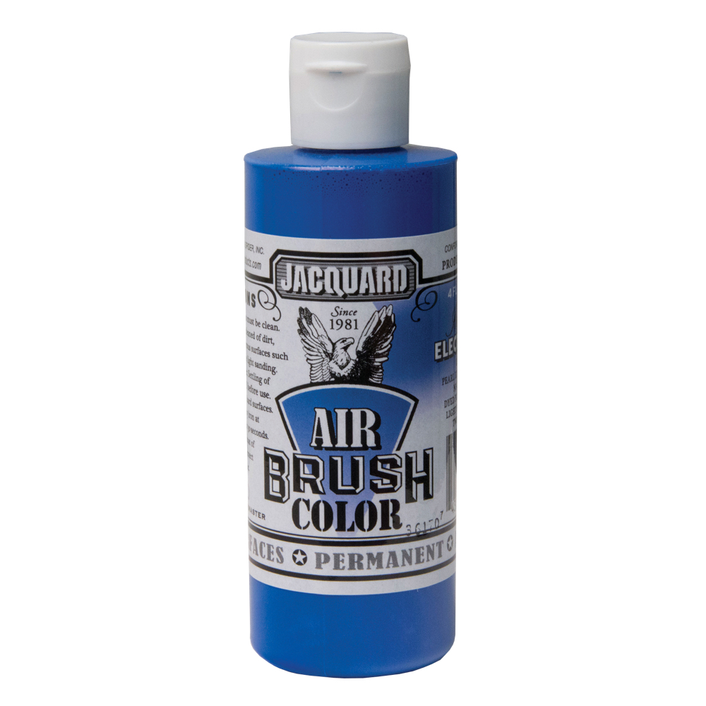 Jacquard Airbrush Color 4oz Iridescent Blue