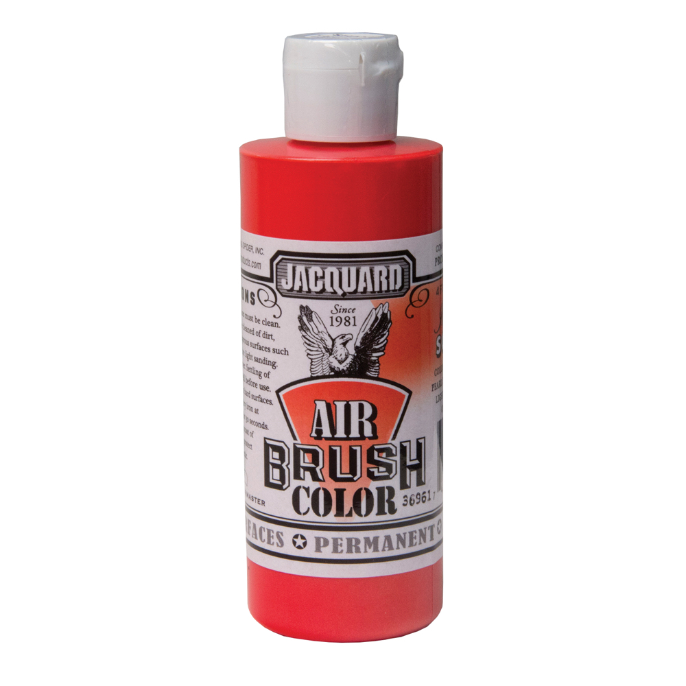 Jacquard Airbrush Color 4oz Iridescnt Scarlet