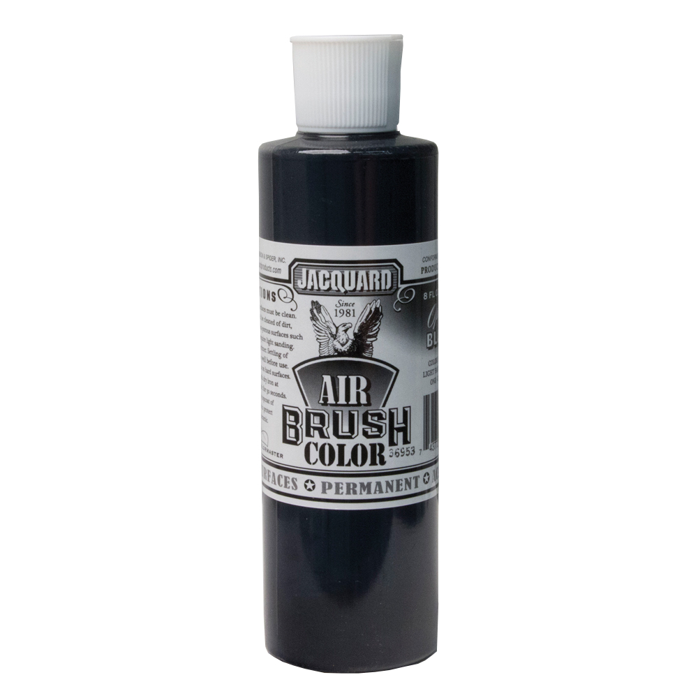 Jacquard Airbrush Color 8oz Opaque Black