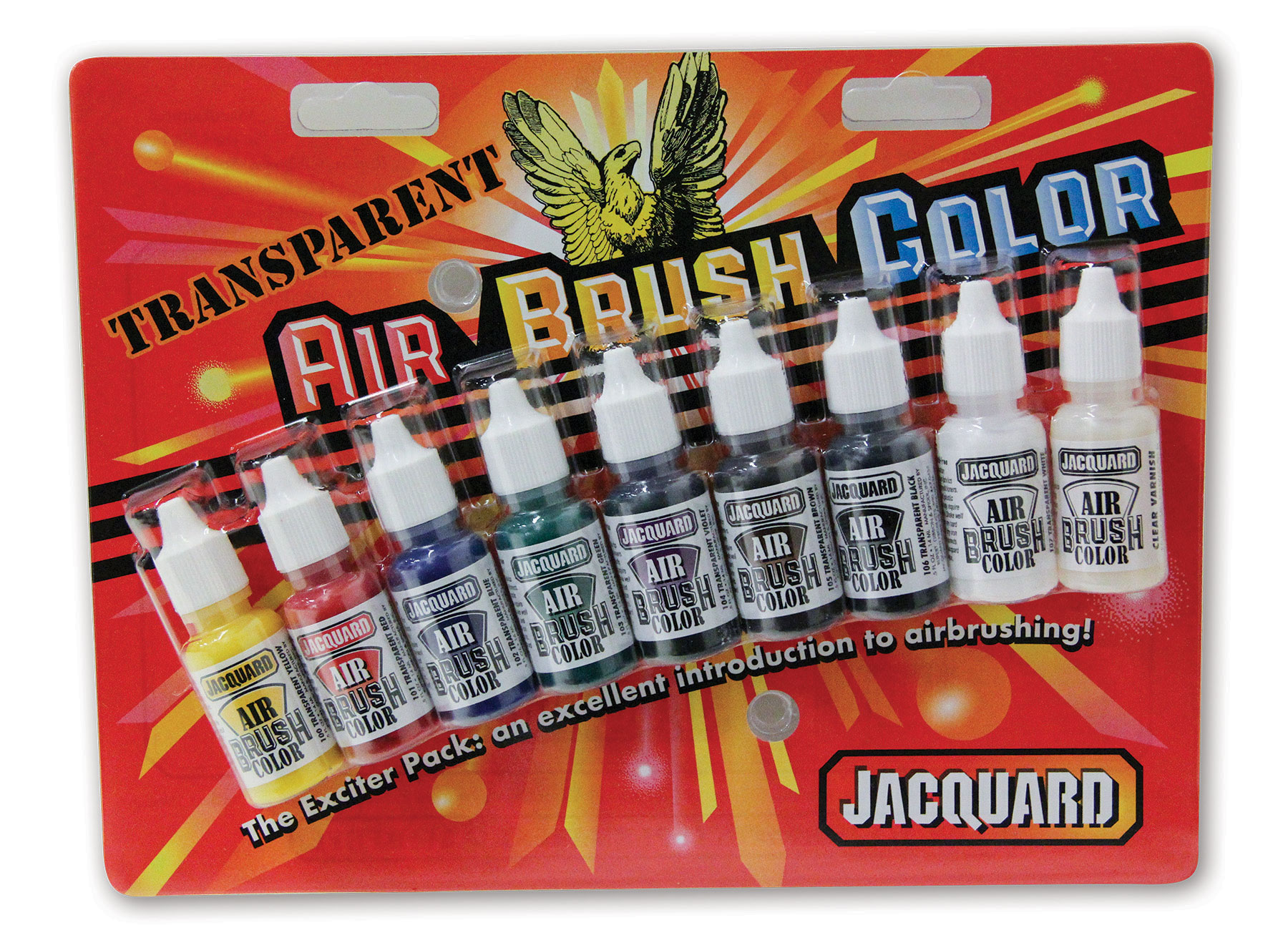 Jacquard Transparent Airbrush Exciter Pack