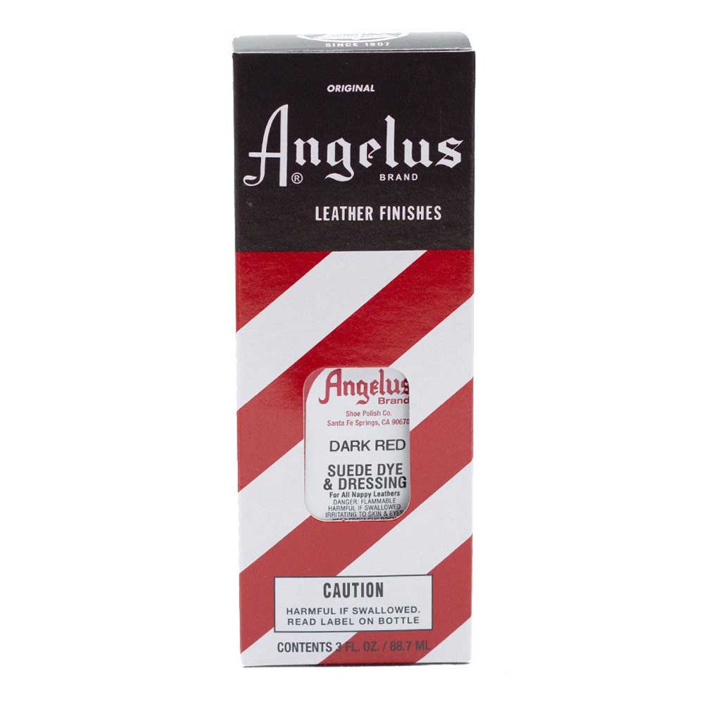 Angelus Suede Dye Dark Red