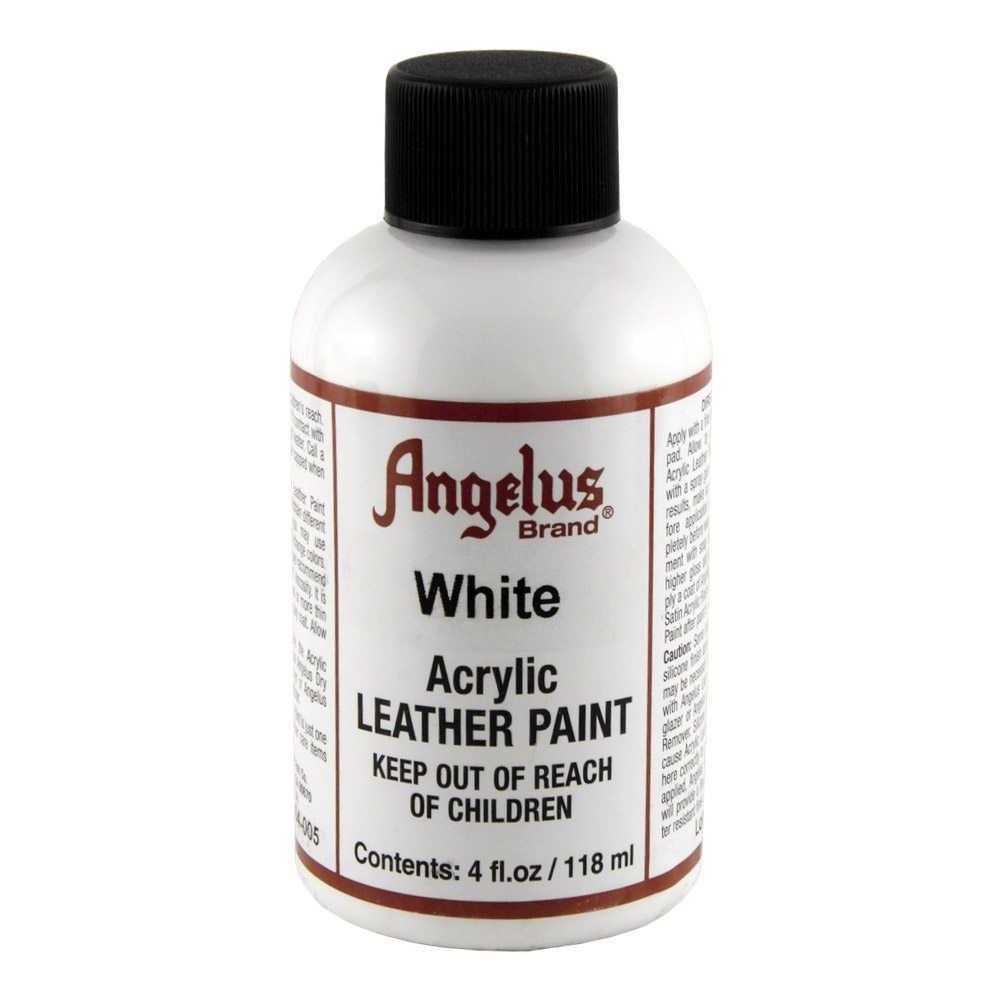 Angelus Leather Paint 4 oz White