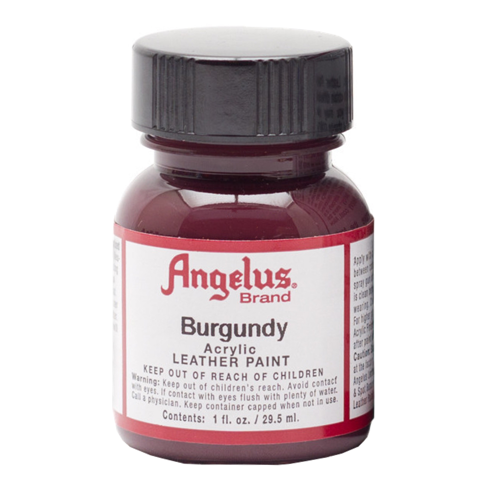 Angelus Leather Paint 1 oz Burgundy