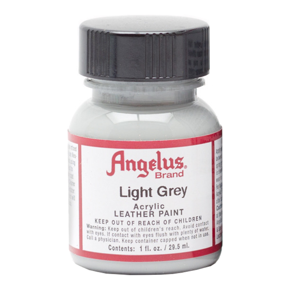 Angelus Leather Paint 1 oz Light Grey