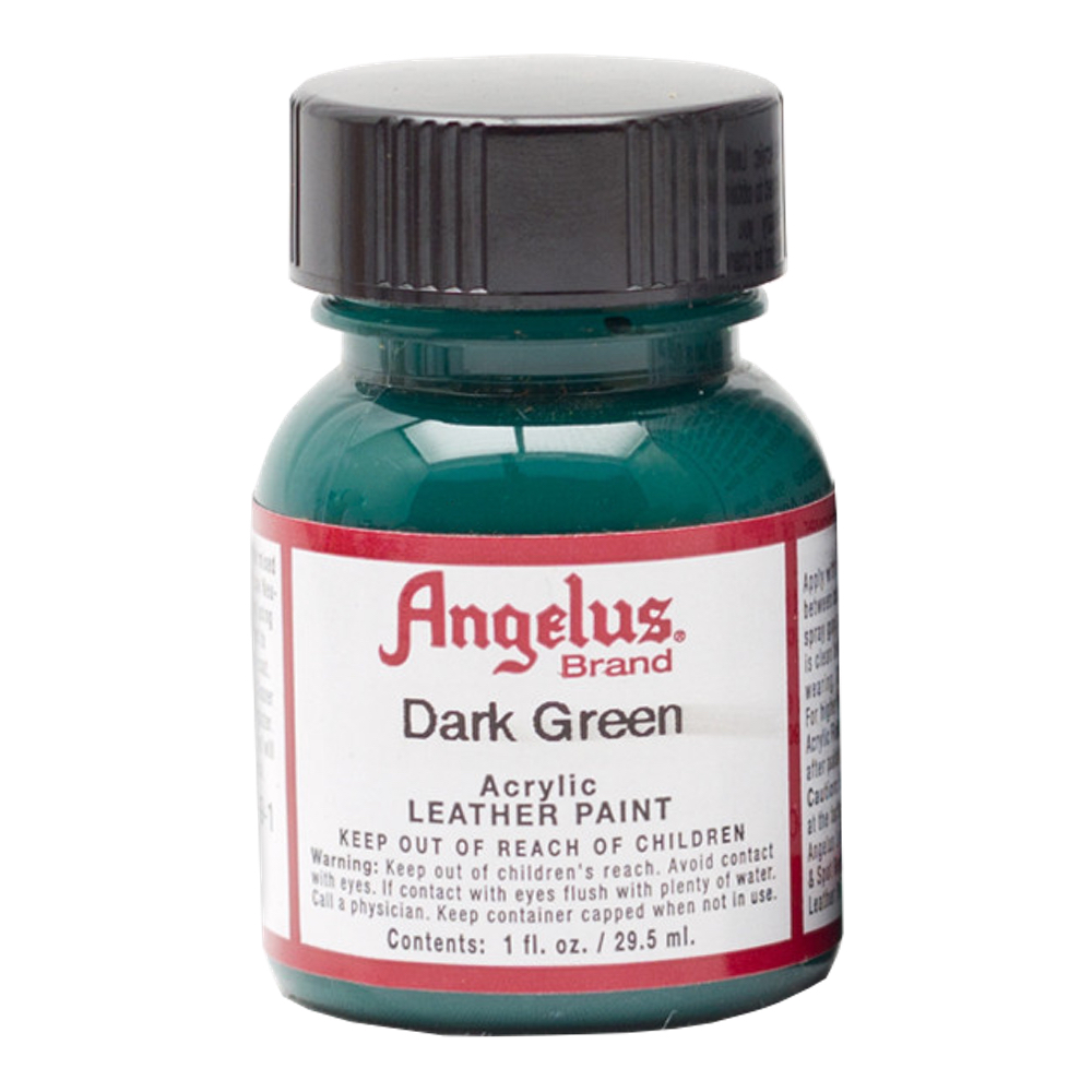 Angelus Leather Paint 1 oz Dark Green