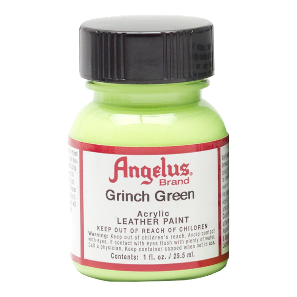 Angelus Leather Paint 1 oz Grinch Green