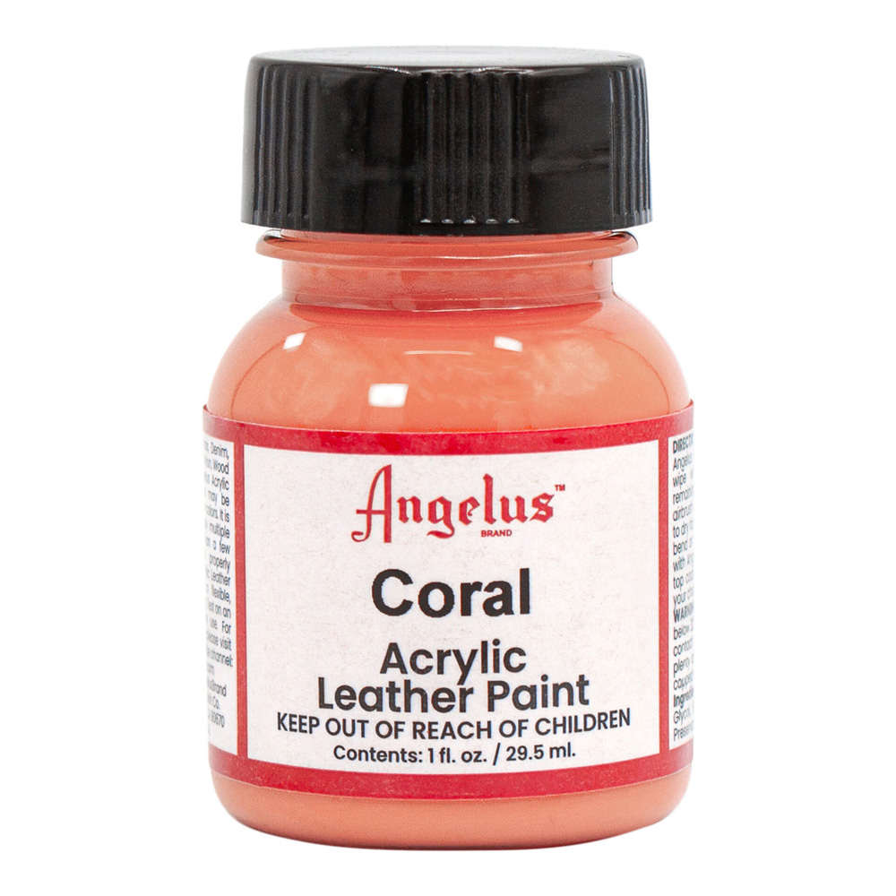 Angelus Leather Paint 1 oz Coral