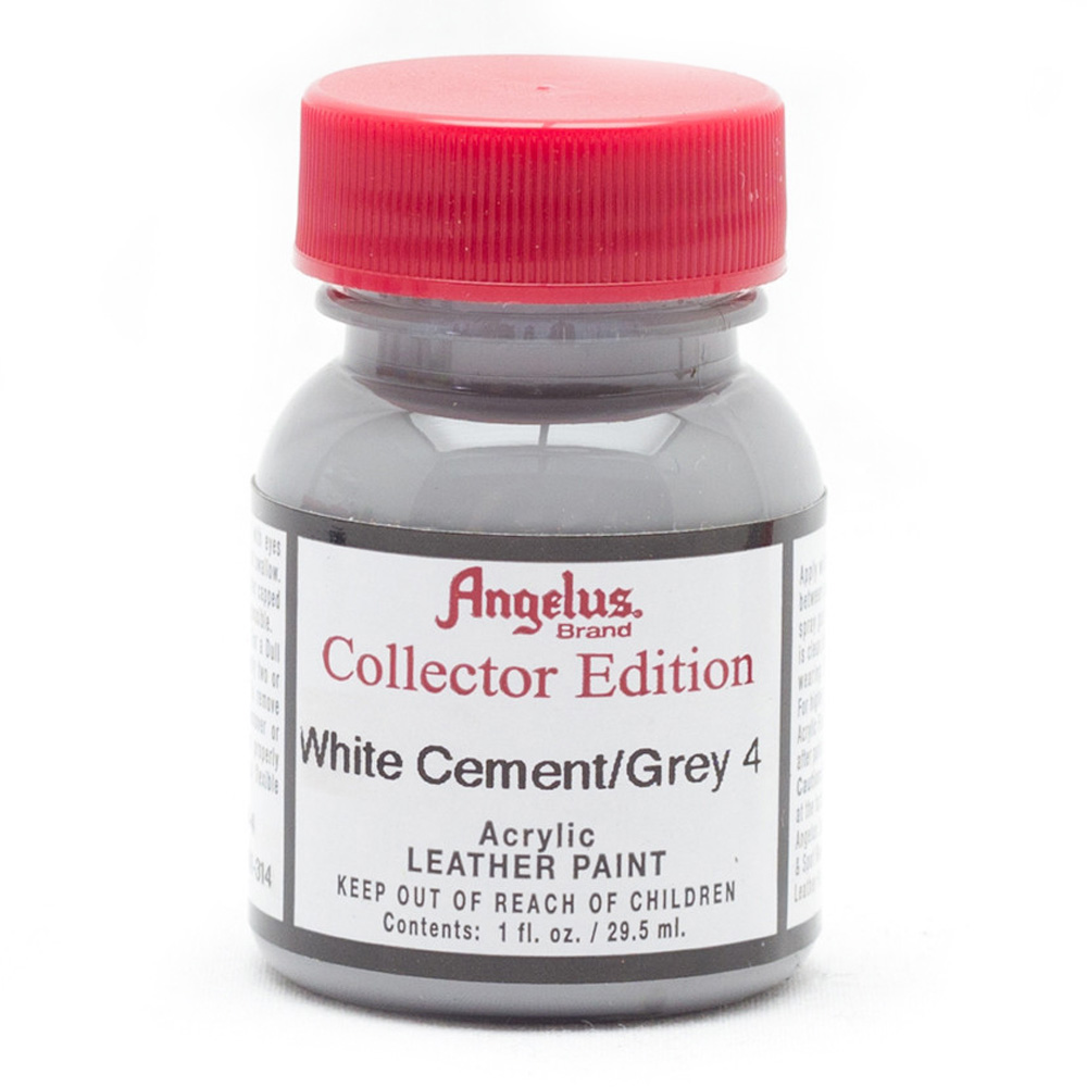 Angelus Collector Leather Paint 1 oz W Cement