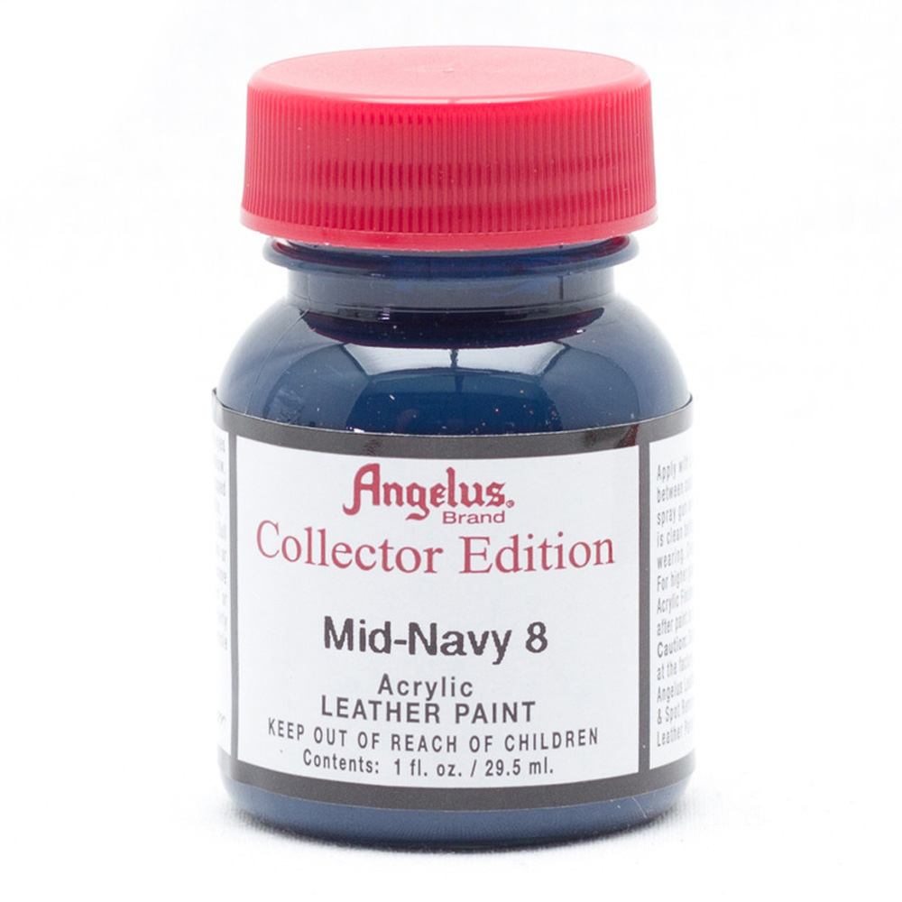 Angelus Collector Leather Paint 1 oz Mid-Navy