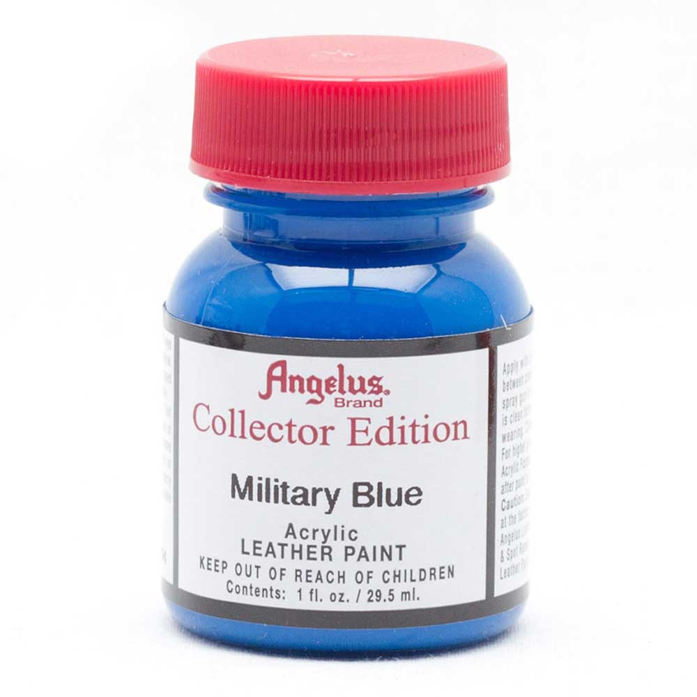 Angelus Collector Leather Paint 1 oz Mil Blue