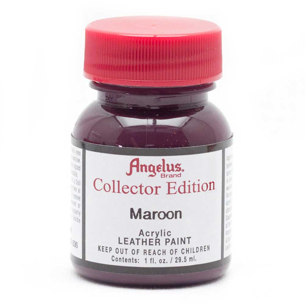 Angelus Collector Leather Paint 1 oz Maroon