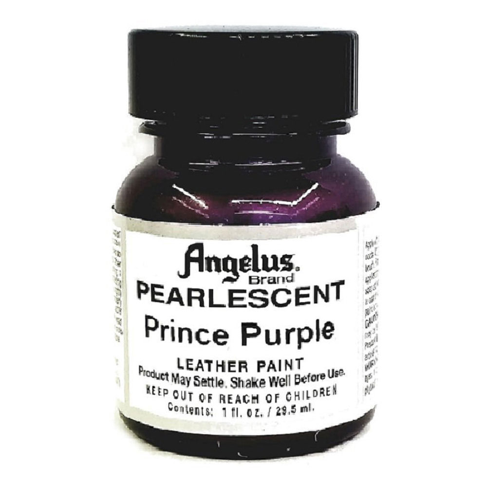 Angelus Leather Paint 1 oz Pearl Prince Purp