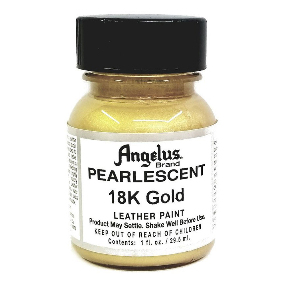Angelus Leather Paint 1 oz Pearl 18K Gold