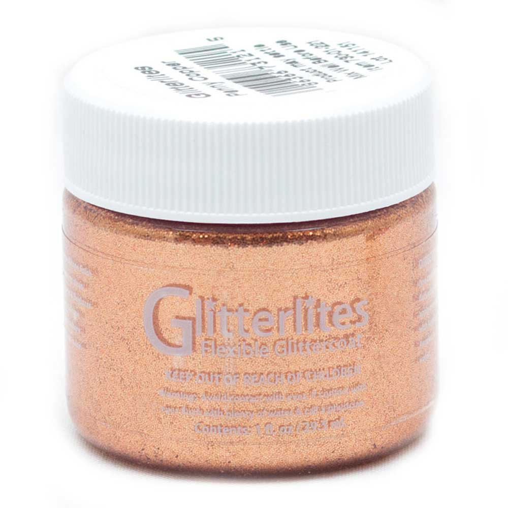 Angelus Paint Glitterlites 1 oz Penny Copper