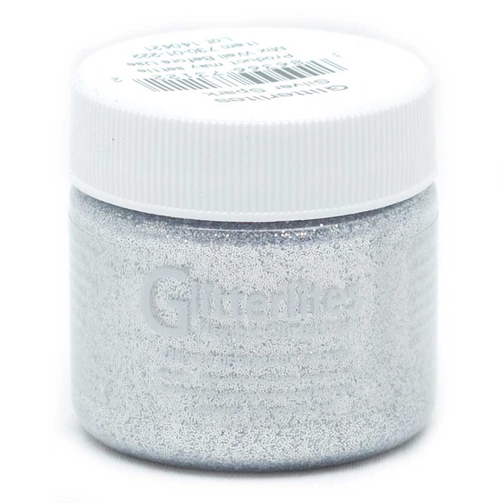 Angelus Paint Glitterlites 1 oz Silver Spark