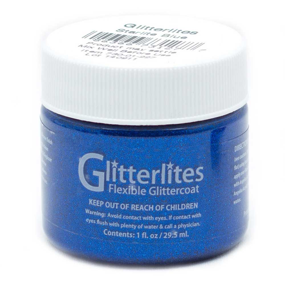 Angelus Paint Glitterlites 1 oz Starlite Blue