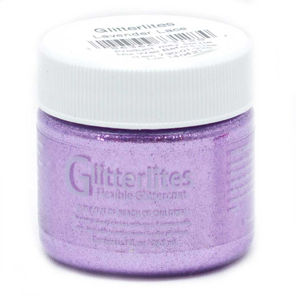 Angelus Paint Glitterlites 1 oz Lavender Lace