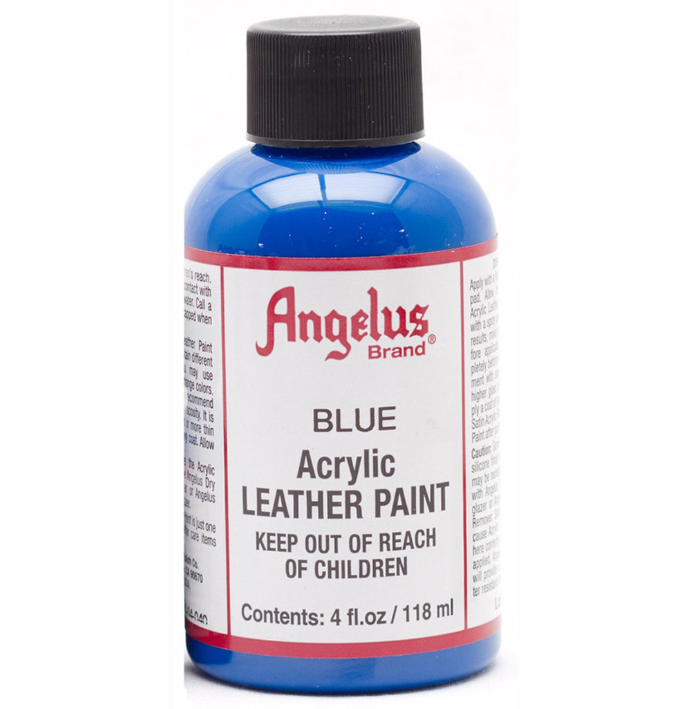 Angelus Leather Paint 4 oz Blue