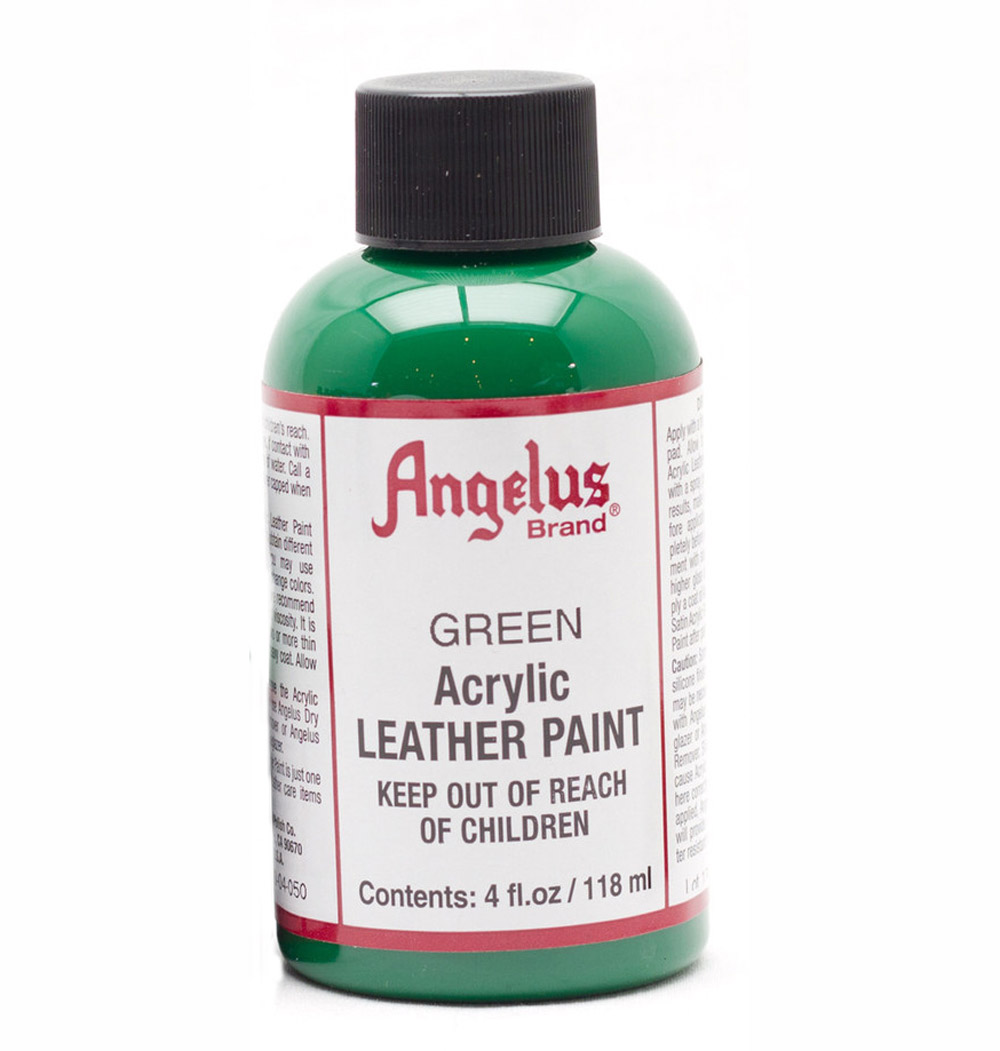 Angelus Leather Paint 4 oz Green