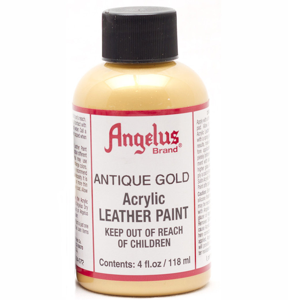 Angelus Leather Paint 4 oz Gold