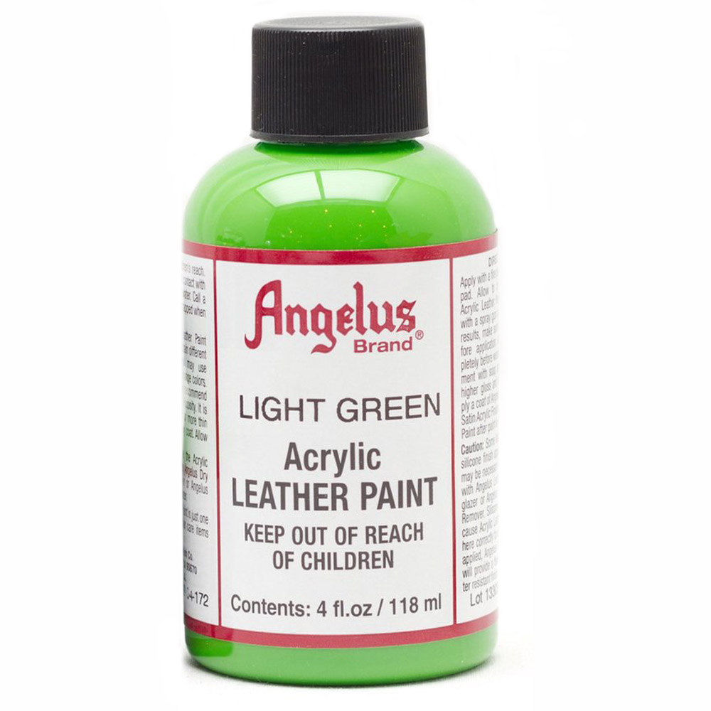 Angelus Leather Paint 4 oz Light Green