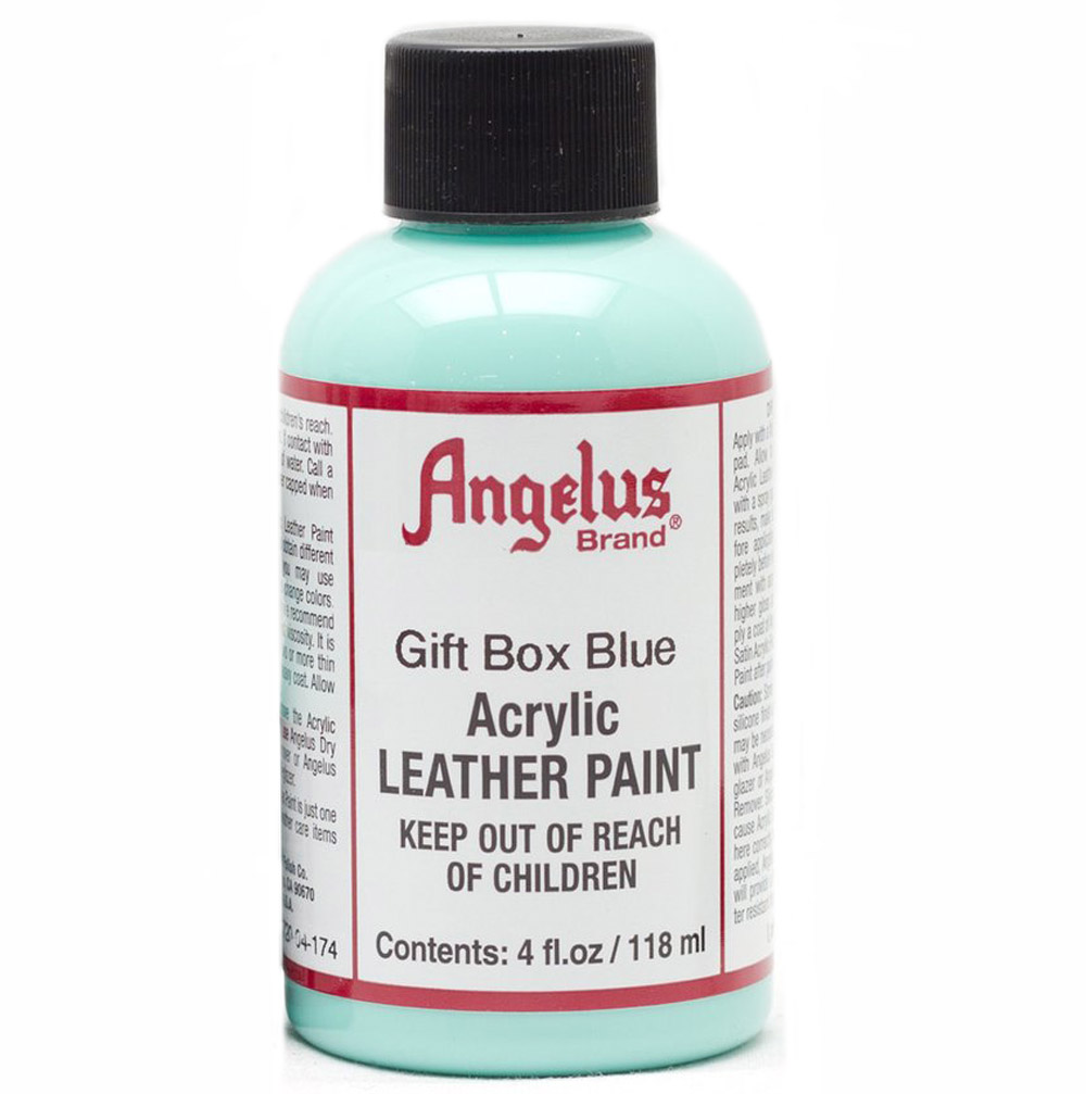 Angelus Leather Paint 4 oz Gift Blue
