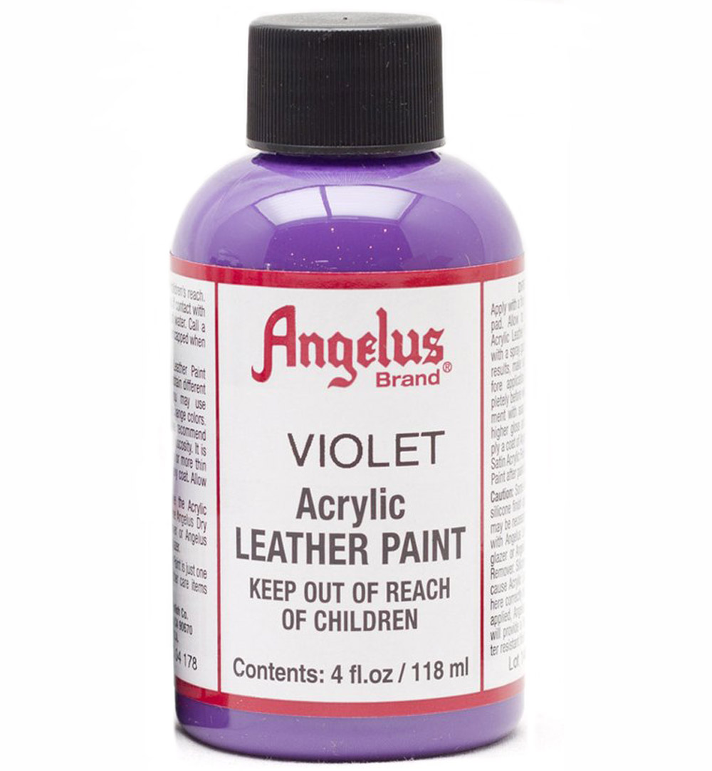 Angelus Leather Paint 4 oz Violet