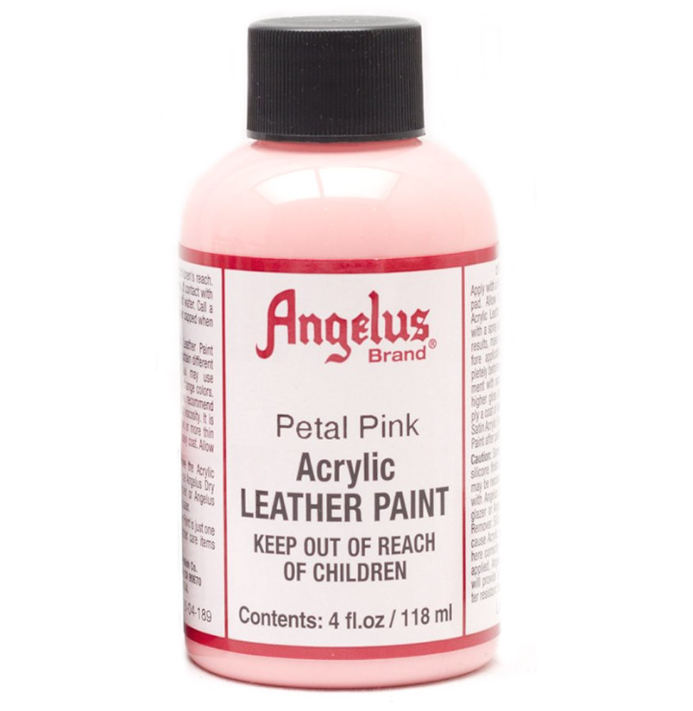 Angelus Leather Paint 4 oz Petal Pink