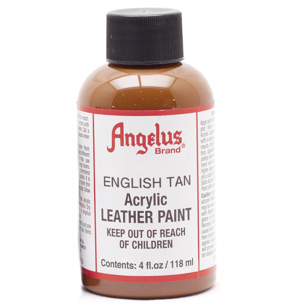 Angelus Leather Paint 4 oz English Tan
