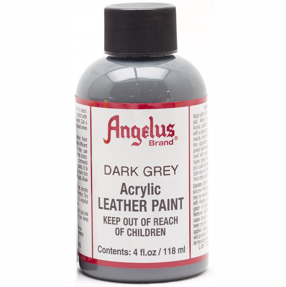Angelus Leather Paint 4 oz Dark Grey