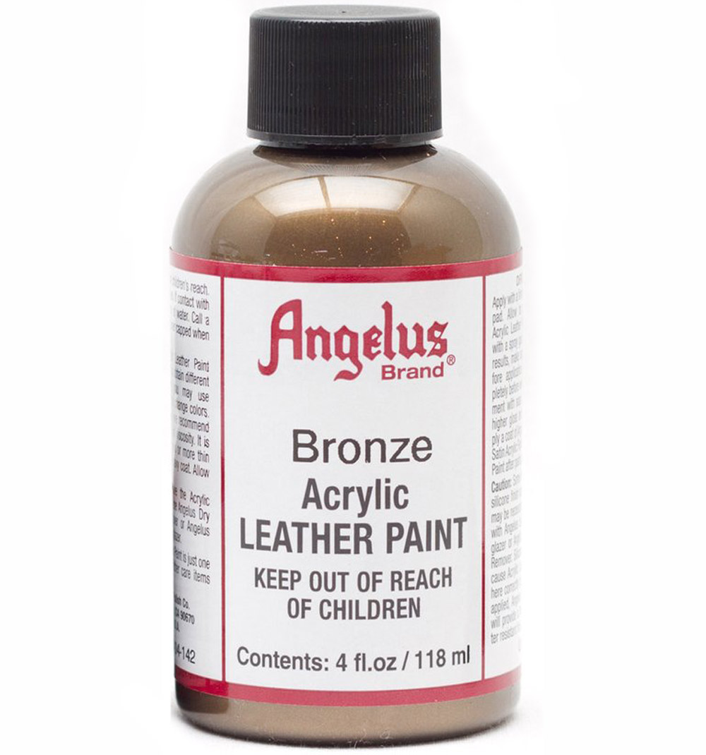 Angelus Leather Paint 4 oz Bronze