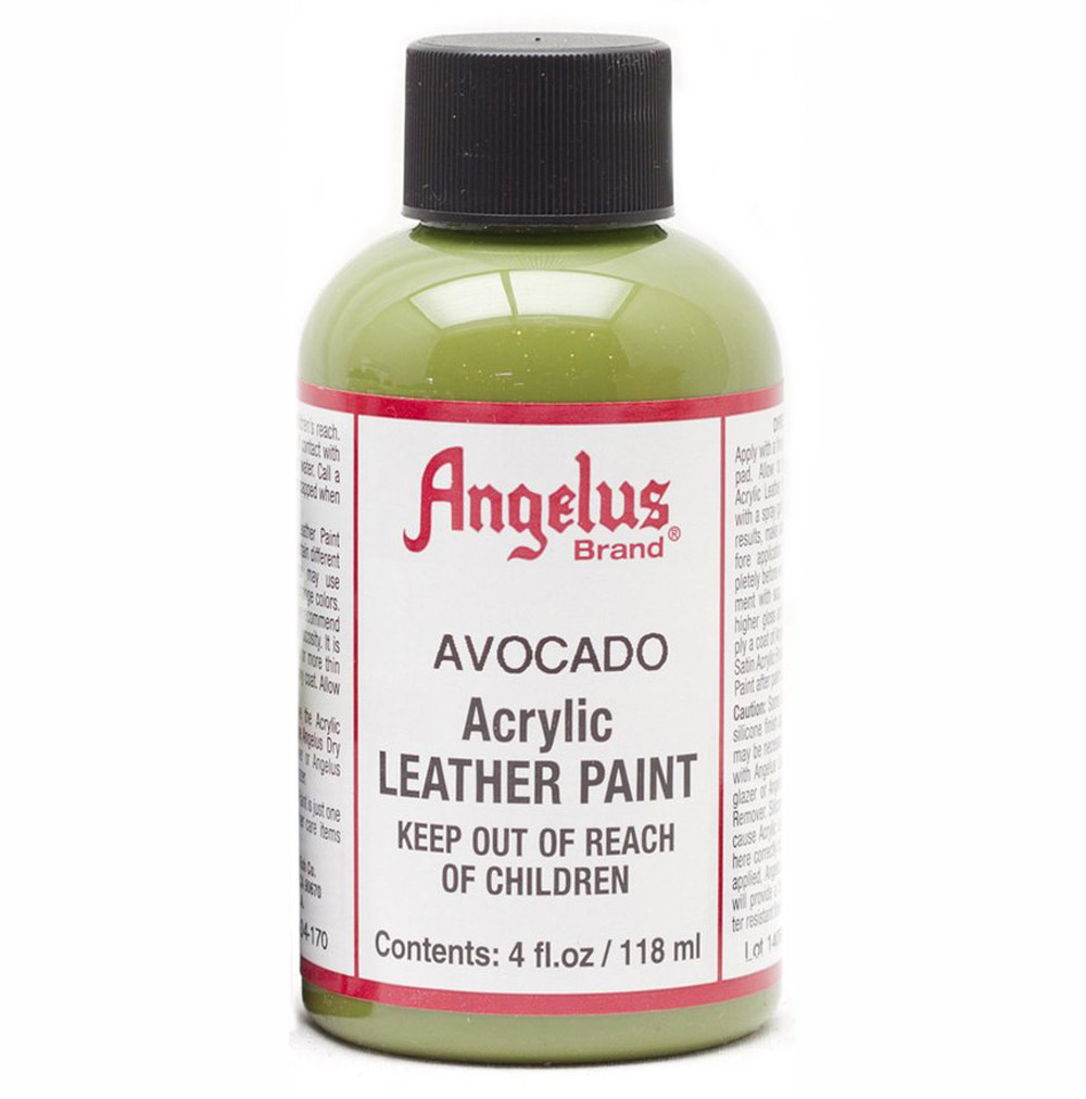 Angelus Leather Paint 4 oz Avocado