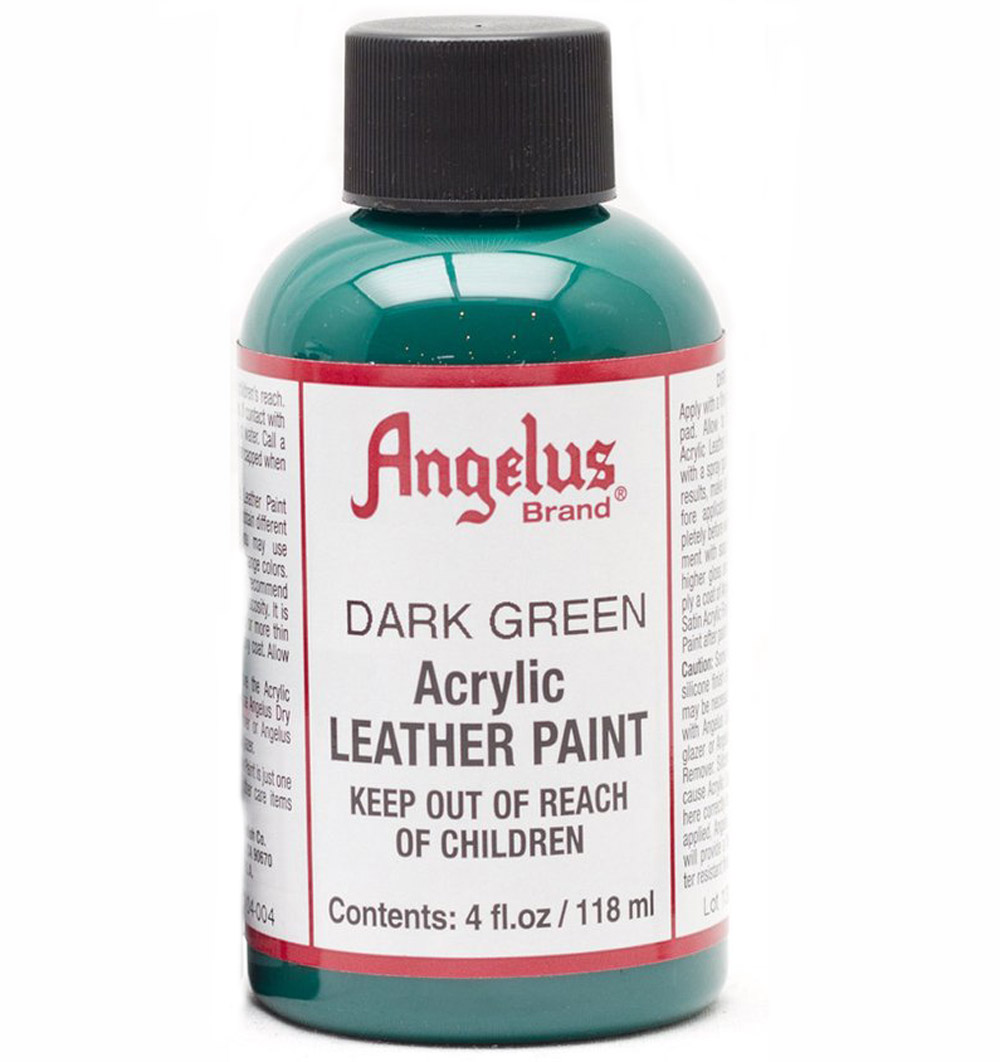 Angelus Leather Paint 4 oz Dark Green