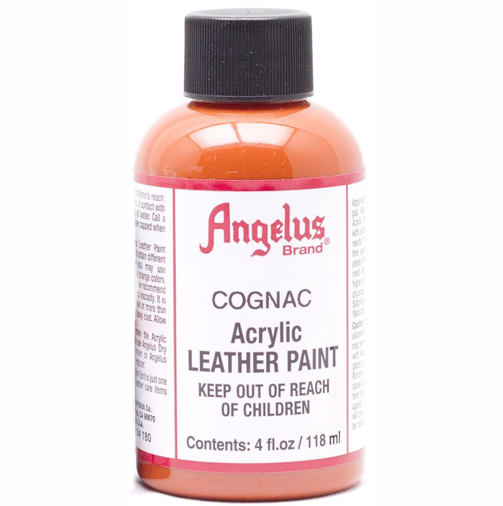 Angelus Leather Paint 4 oz Cognac