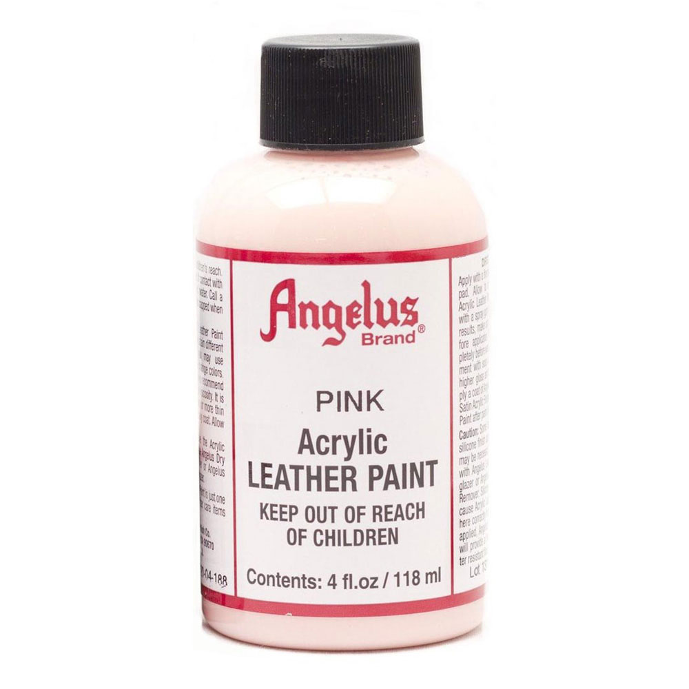 Angelus Leather Paint 4 oz Pink