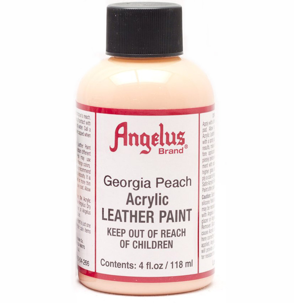 Angelus Leather Paint 4 oz Georgia Peach